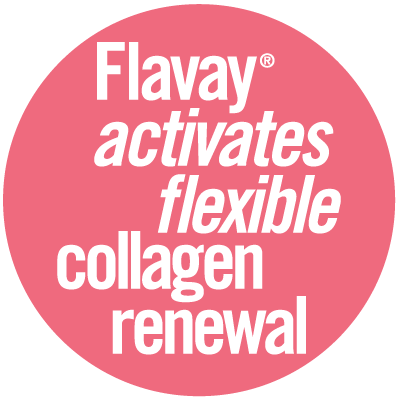 Flavay activates healthy and flexible collagen renewal